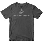 Closeout Charcoal Slate Marines Tee