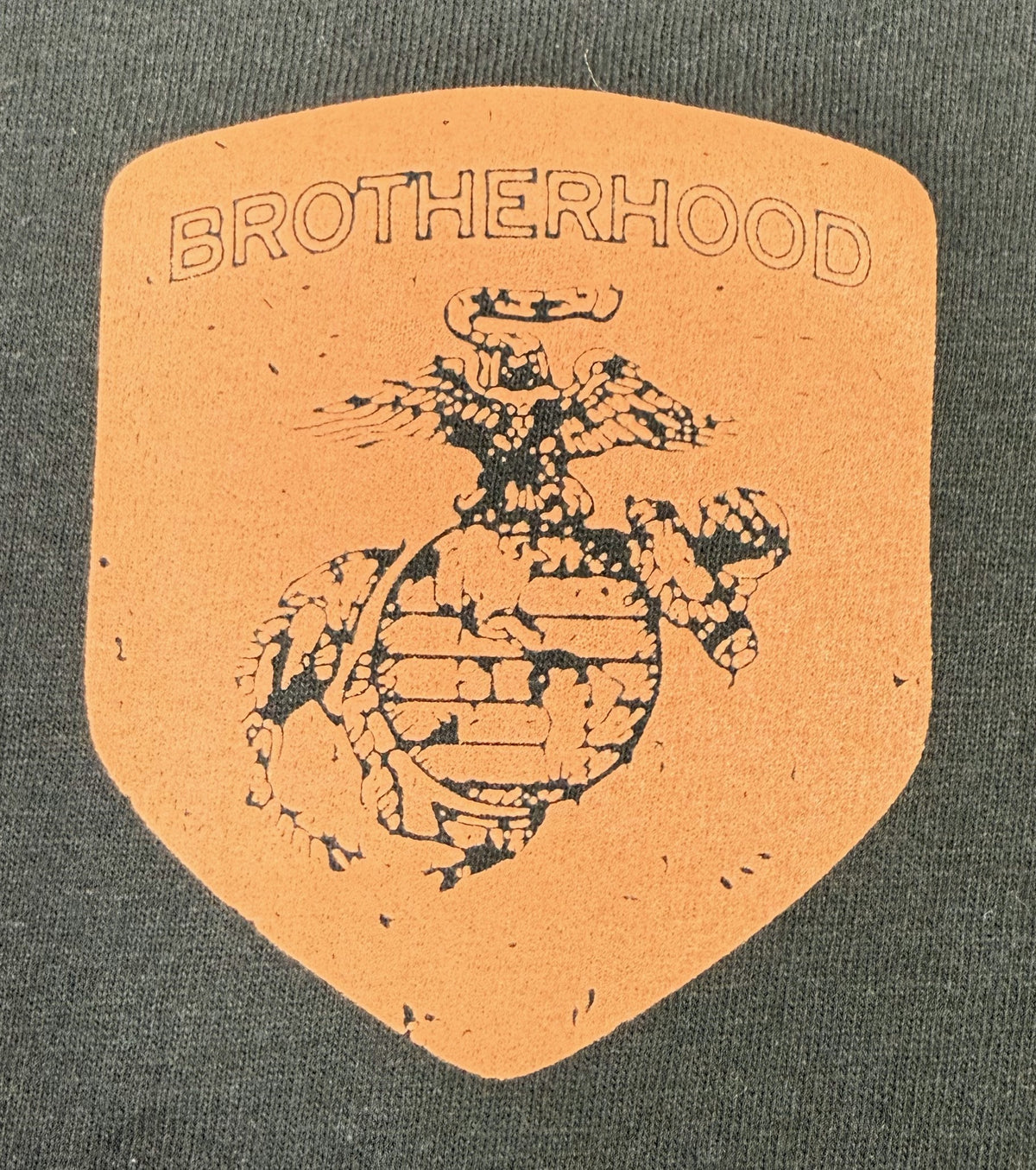 Closeout Marines Coyote Brown Distressed Brotherhood Tee