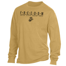 Comfort Wash FREEDOM Gold Long Sleeve Tee