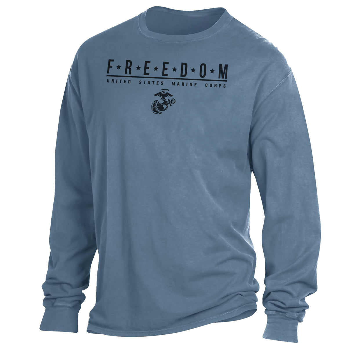 Comfort Wash FREEDOM Saltwater Blue Long Sleeve