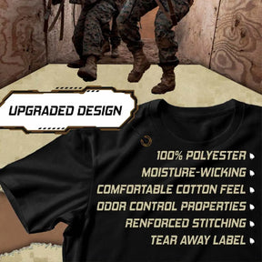 Combat Charged USMC Outline Performance Tee
