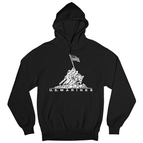 Iwo Jima U.S. Marines Hoodie (Captain's Special)