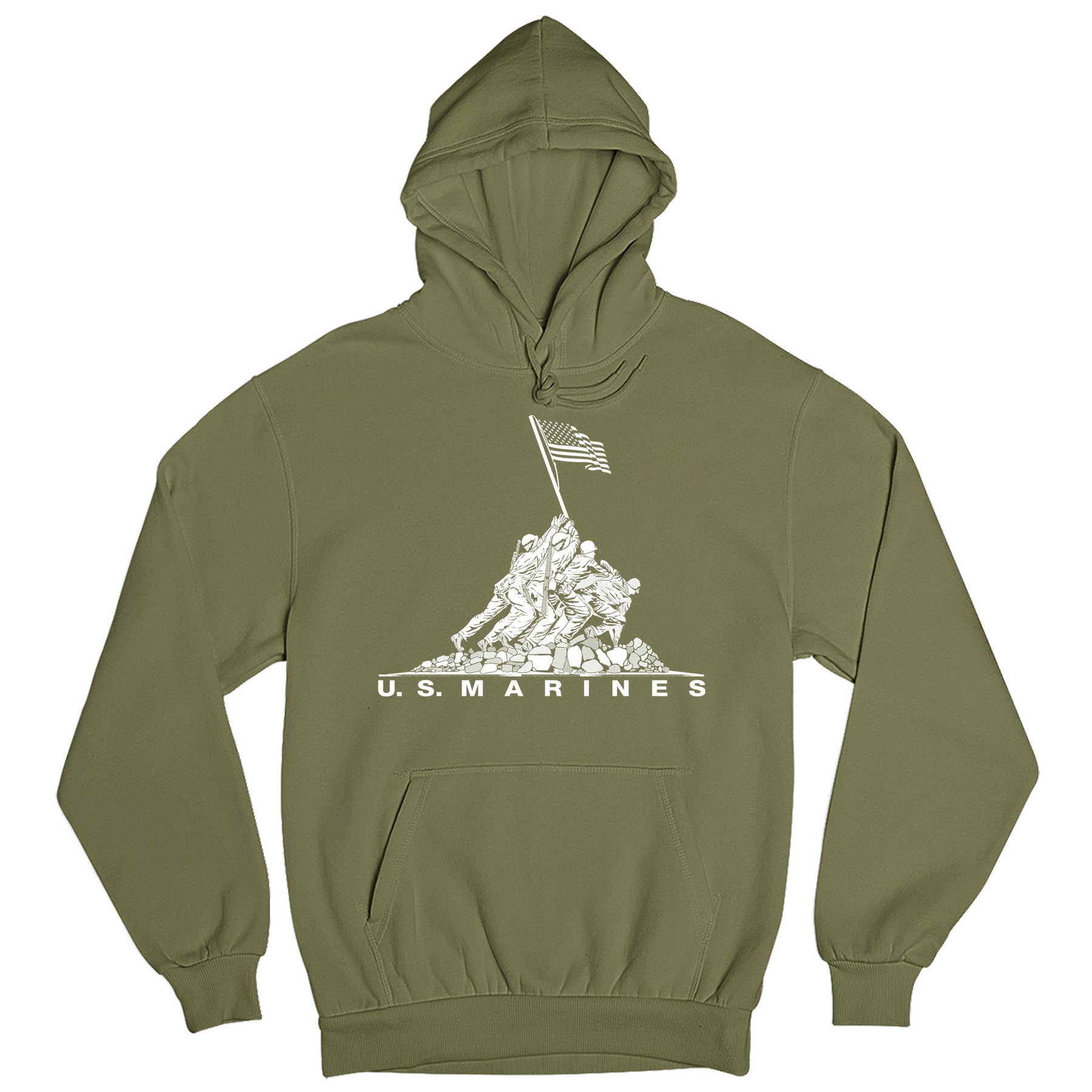 Iwo Jima U.S. Marines Hoodie (Captain's Special)