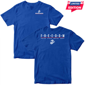 Limited Edition USMC Freedom Royal Tee