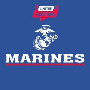 Limited Edition USMC Freedom Royal Long Sleeve Tee