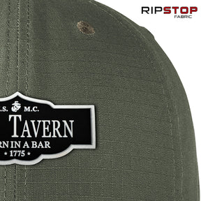 3D Rubber Tun Tavern Patch Ripstop OD Green Hat