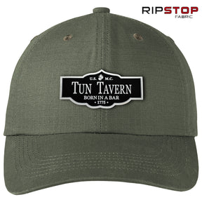 3D Rubber Tun Tavern Patch Ripstop OD Green Hat