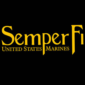 Semper Fi Heather Black Joggers/Sweatpant