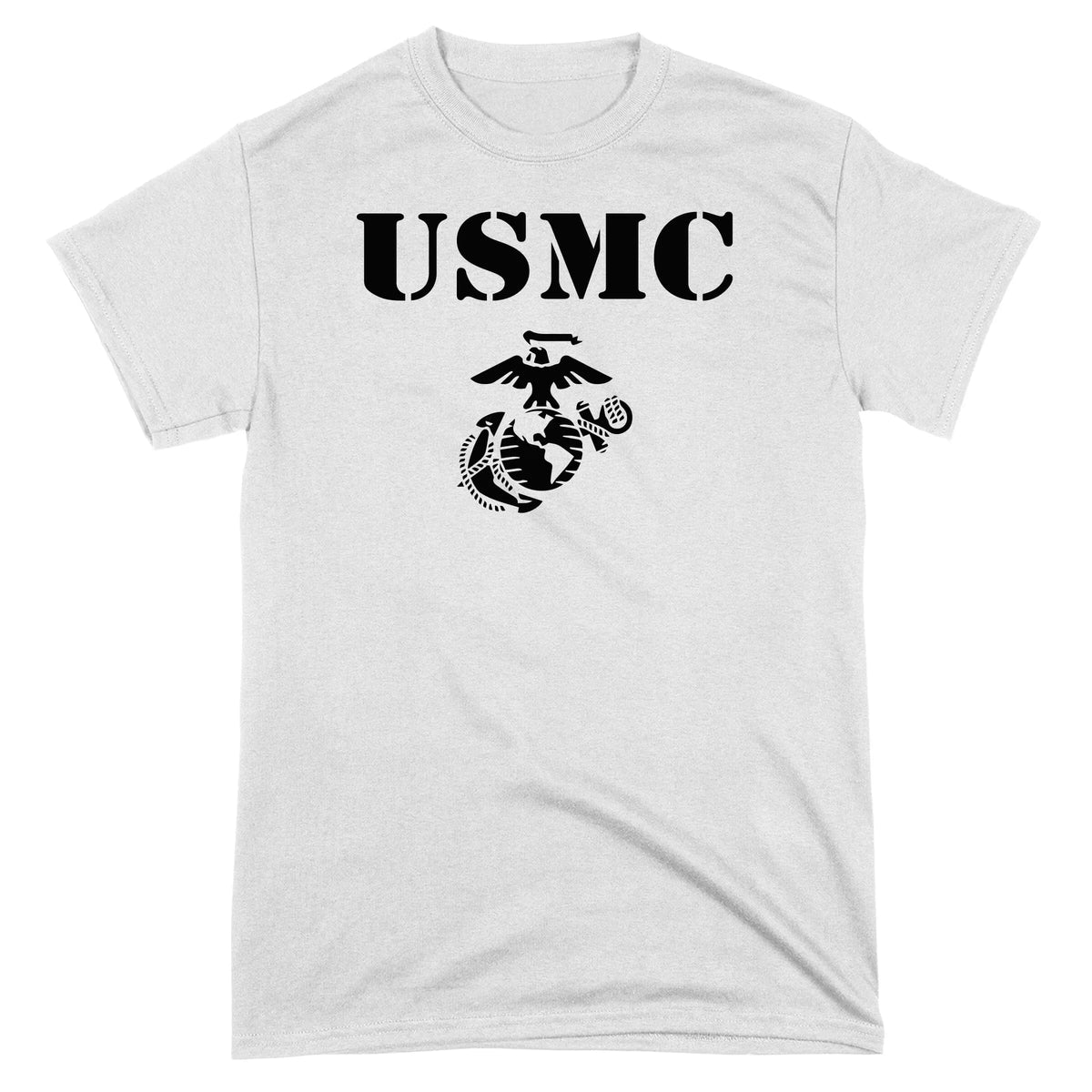 Closeout White USMC EGA Tee Shirt Small Only ($6.95)