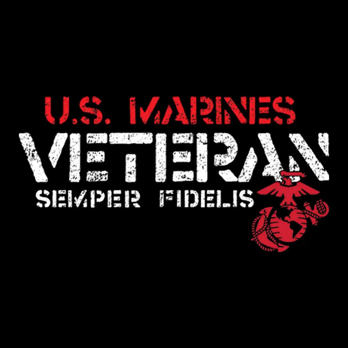 Combat Charged U.S. Marines Veteran Performance Tee