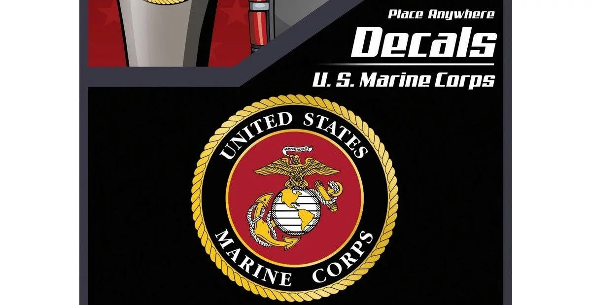 U.S. Marine Corps Seal Logo Decal 5.5 inches wide