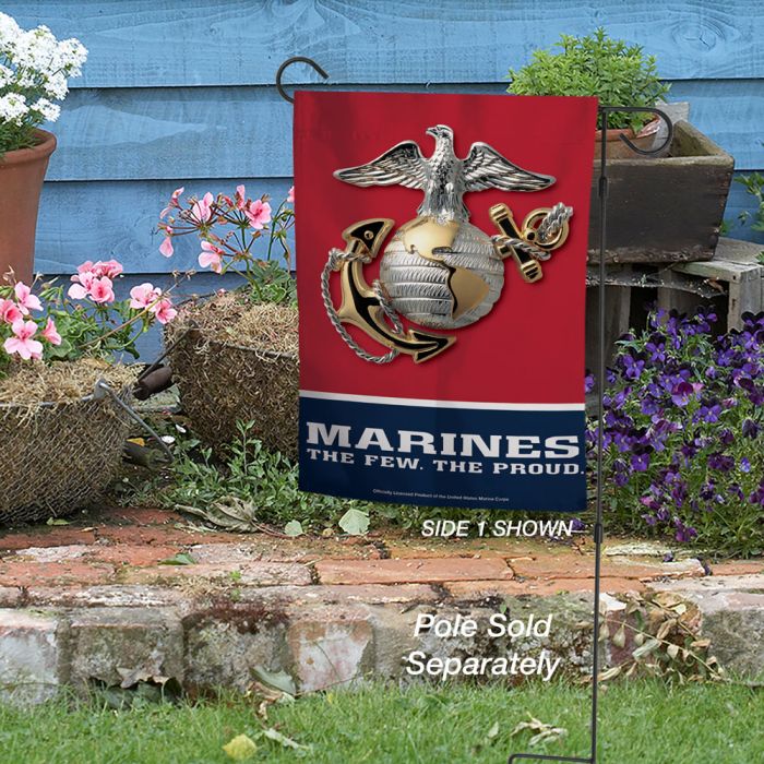 The Few The Proud Marines Garden Flag (Made in the USA)