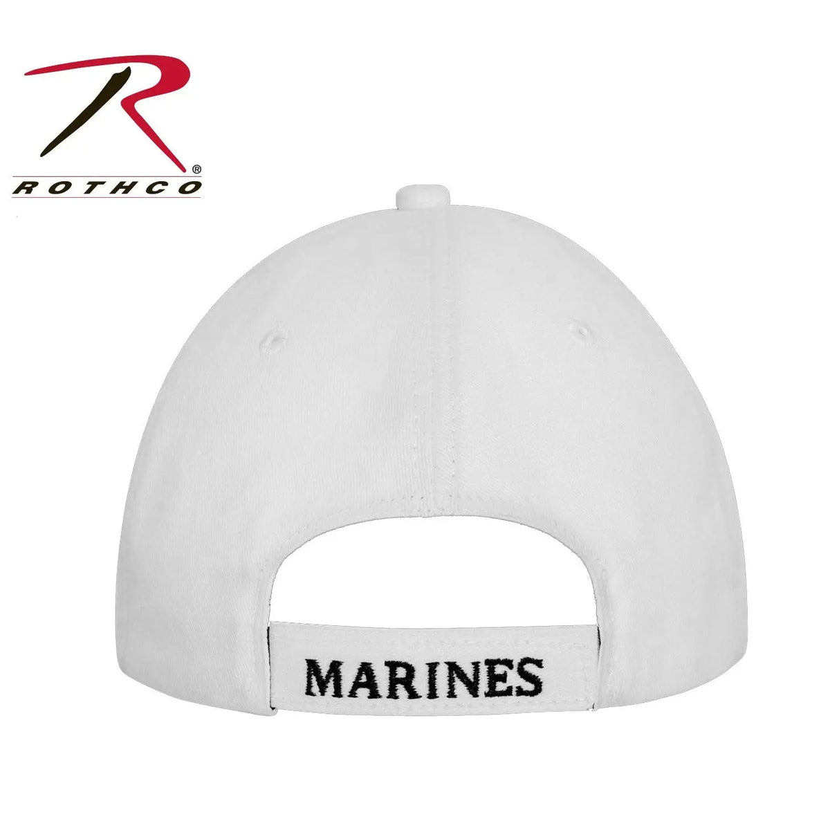 Large Globe & Anchor White Marine Hat - Marine Corps Direct