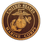 Marine Corps Seal 4 Pack Coaster Set- Made In USA
