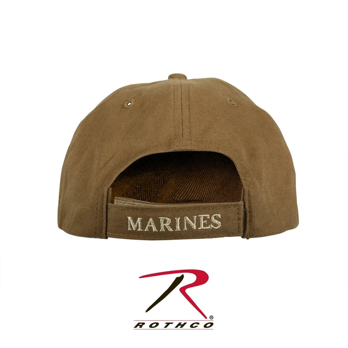Large Globe & Anchor Khaki Marine Hat - Marine Corps Direct