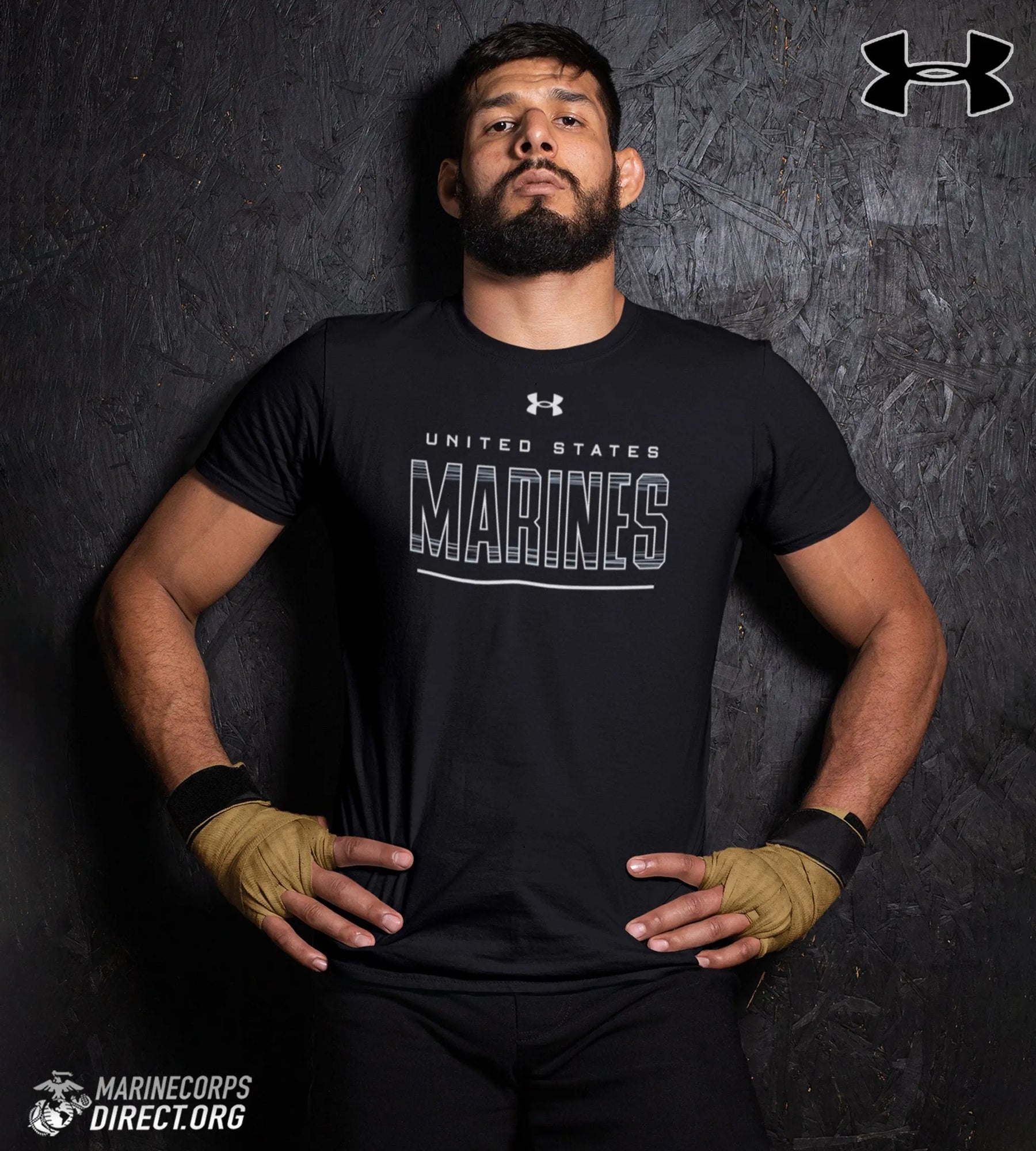 Under Armour United States Marine Corps Heat Gear Tech T Shirt