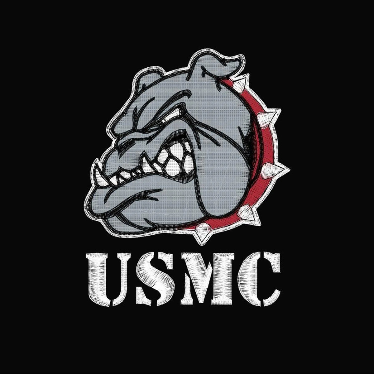 Under Armour Marines Bulldog Embroidered Tech Performance Polo