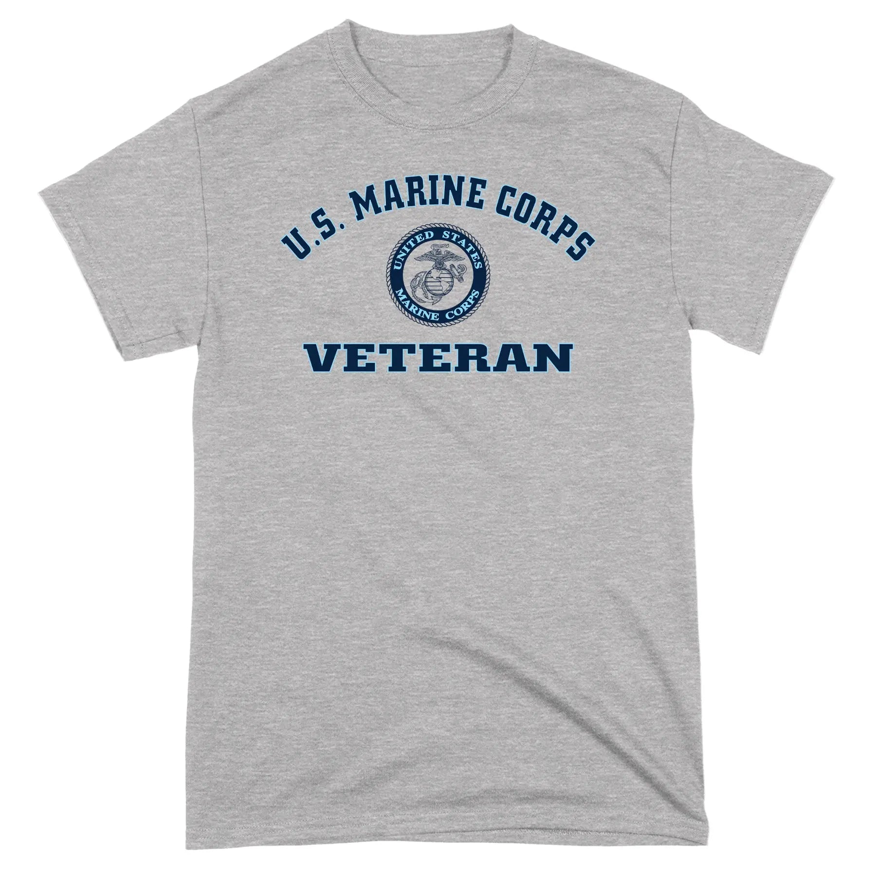 Closeout U.S. Marine Veteran Sport Grey Tee