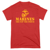 Closeout Marines The Few The Proud Red Tee