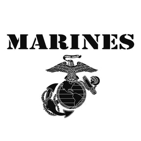 Vintage Marines 2-Sided Sweatshirt