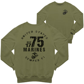 Marines Est. 1775 2-Sided Sweat Shirt - Marine Corps Direct