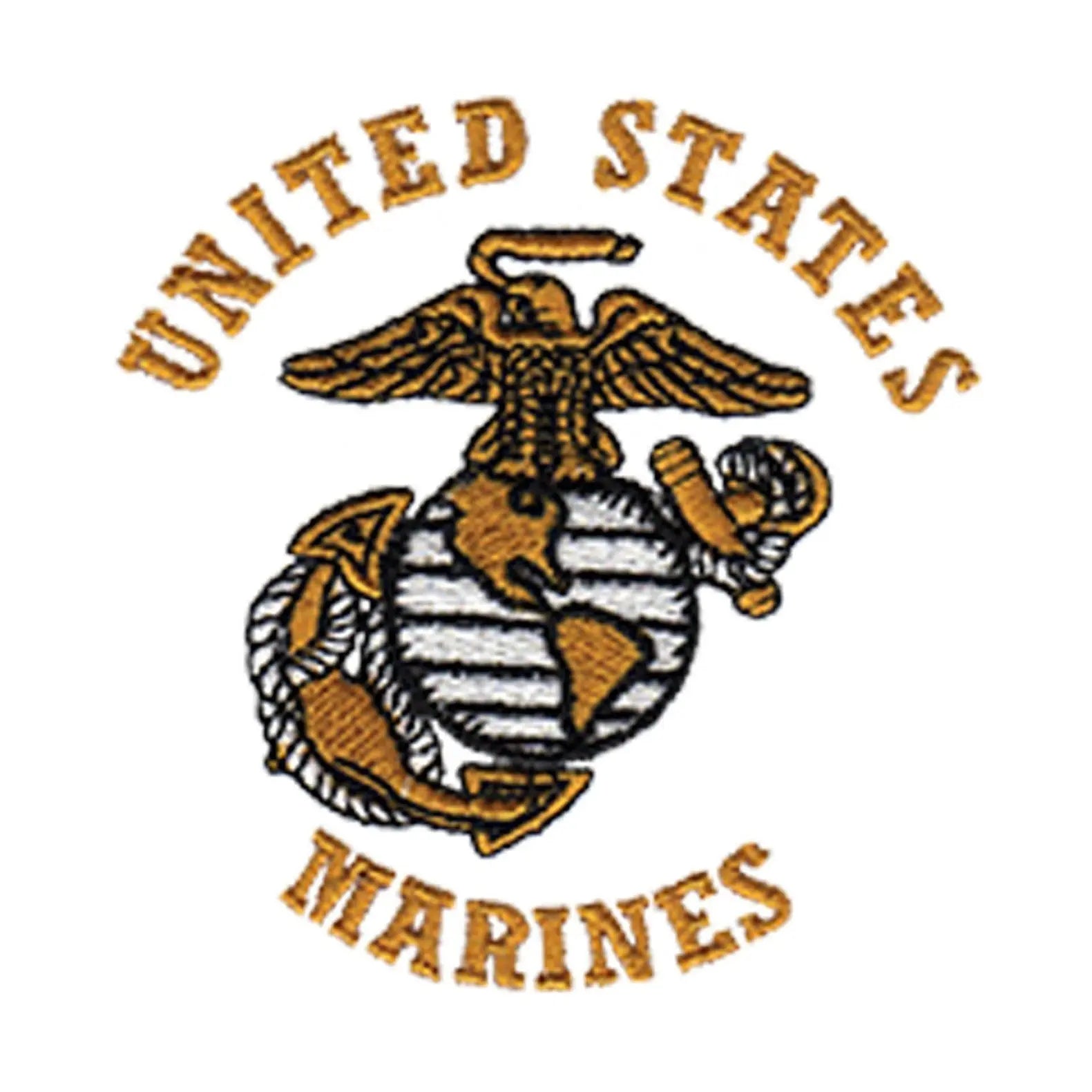 U.S. Marines EGA Embroidered Heavy Blend™ Full-Zip Hoodie - Marine Corps Direct