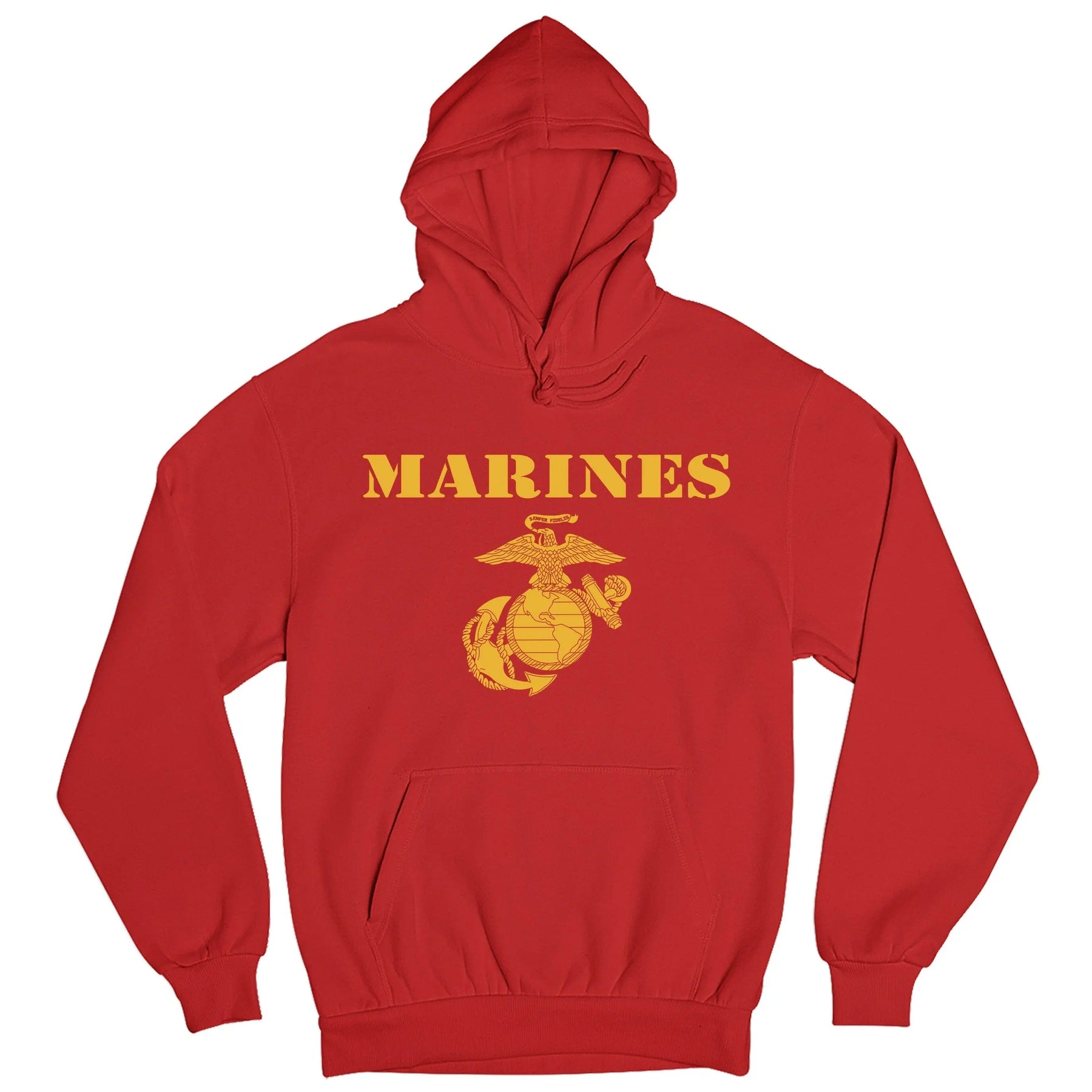 Red & Gold Vintage Marines Hoodie