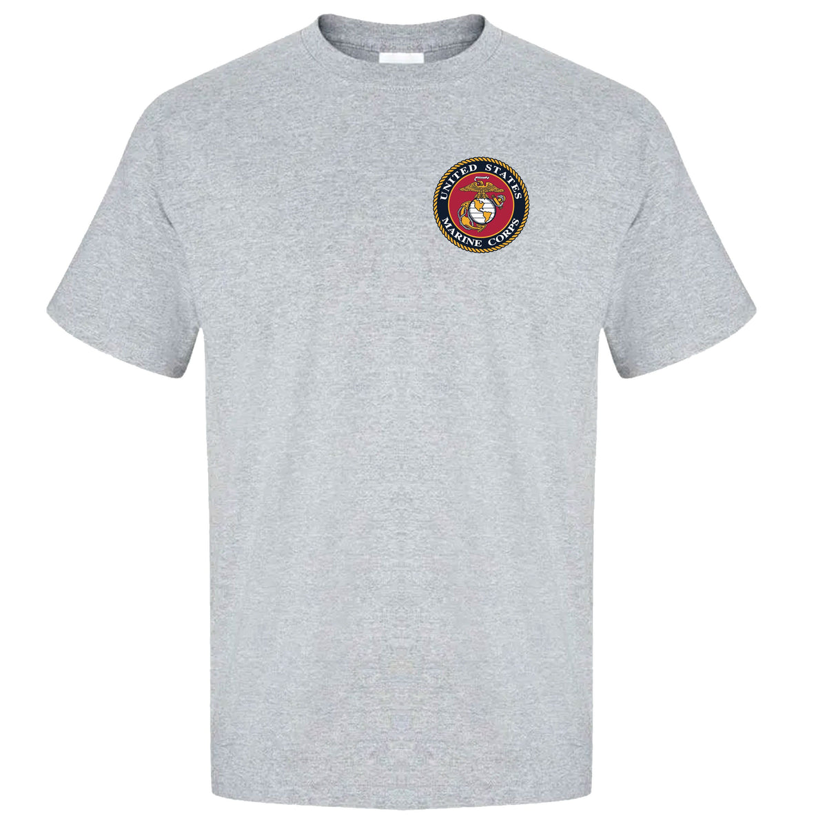CLOSEOUT Marines Seal Chest Seal Sport Grey T-Shirt - Marine Corps Direct