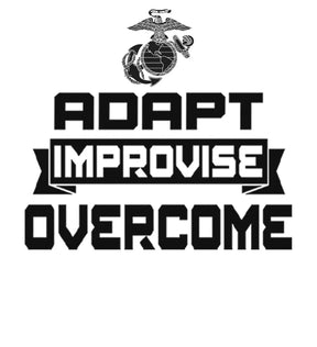 Adapt, Improvise, Overcome 2-Sided Hoodie
