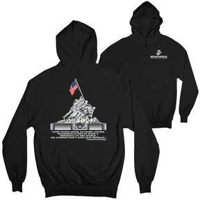 Iwo Jima 2-Sided Hoodie - Marine Corps Direct