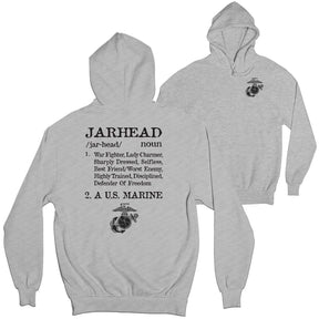 Jarhead 2-Sided Hoodie - Marine Corps Direct