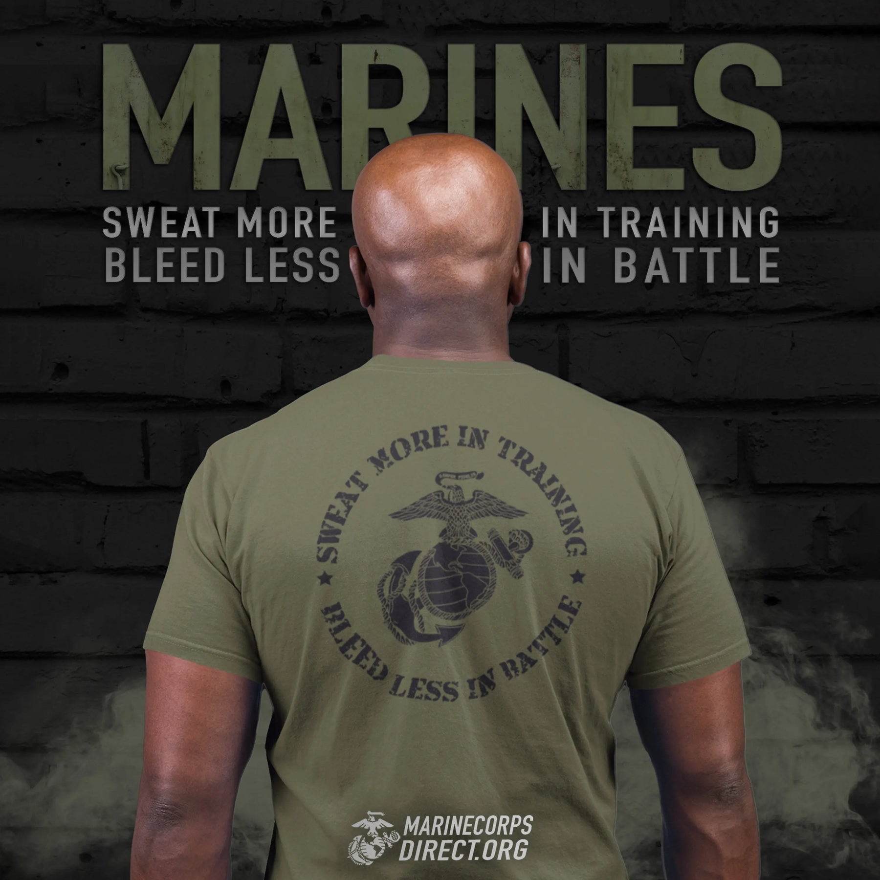 U.S. Marine Corps Sweat More 2-Sided Tee