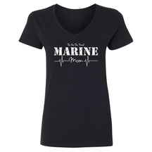 Marine Mom Women's V-Neck T-Shirt - Marine Corps Direct