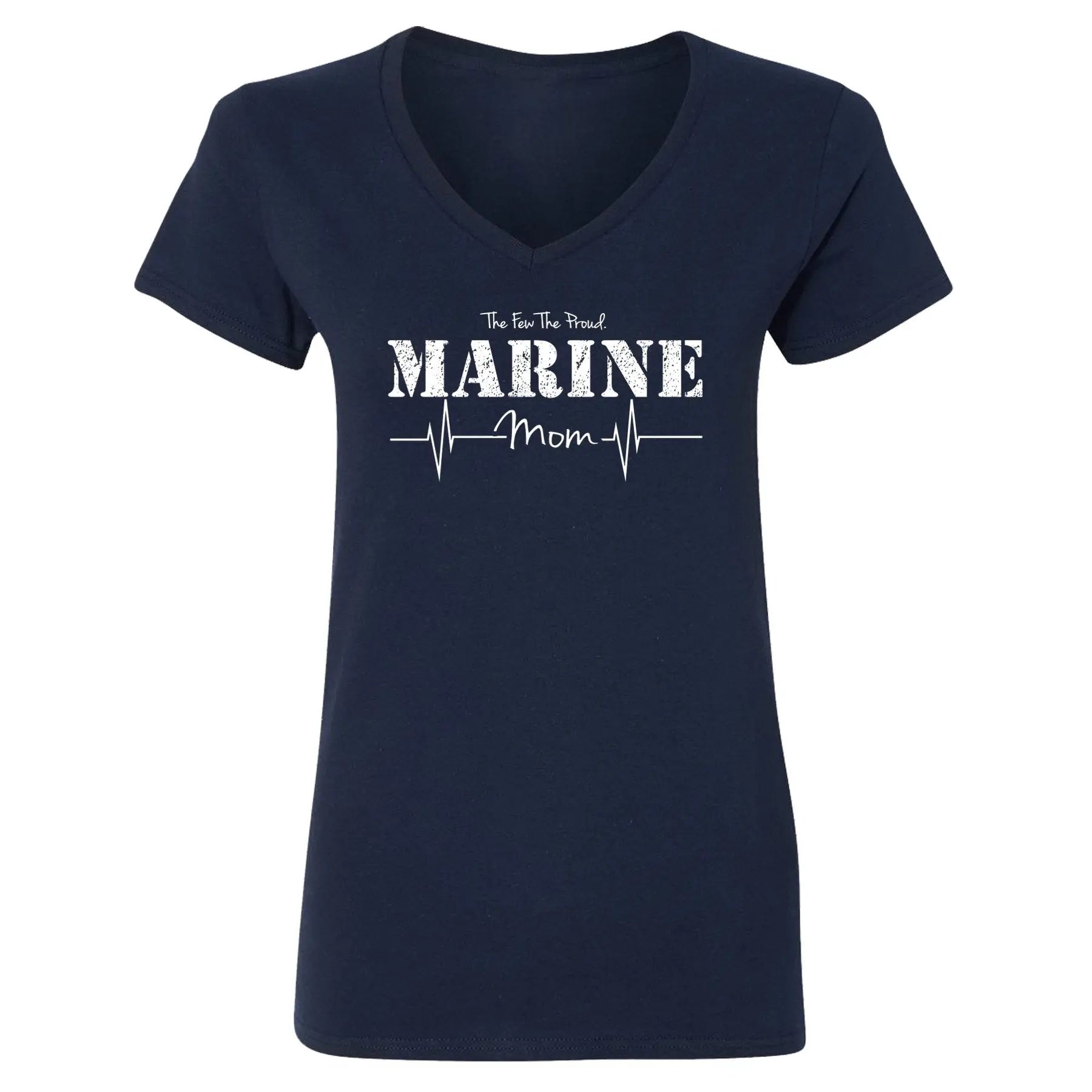 Marine Mom Women's V-Neck T-Shirt - Marine Corps Direct