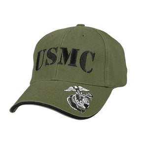 Large USMC & EGA Low Profile Marine Hat - Marine Corps Direct