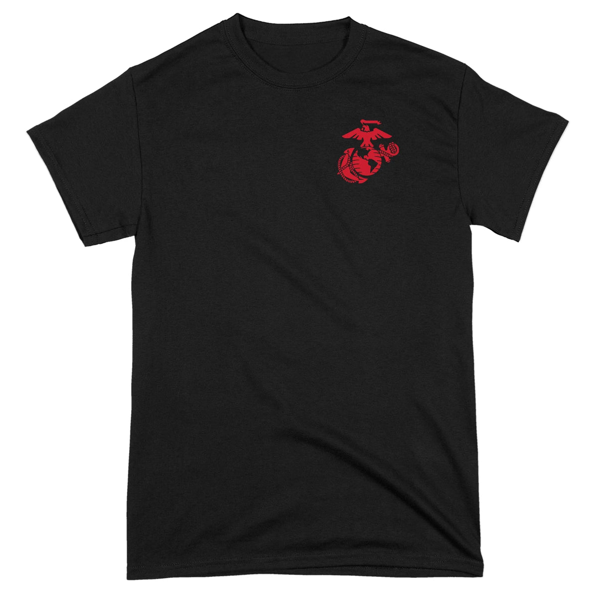 Closeout Marines Red EGA Chest Seal Tee