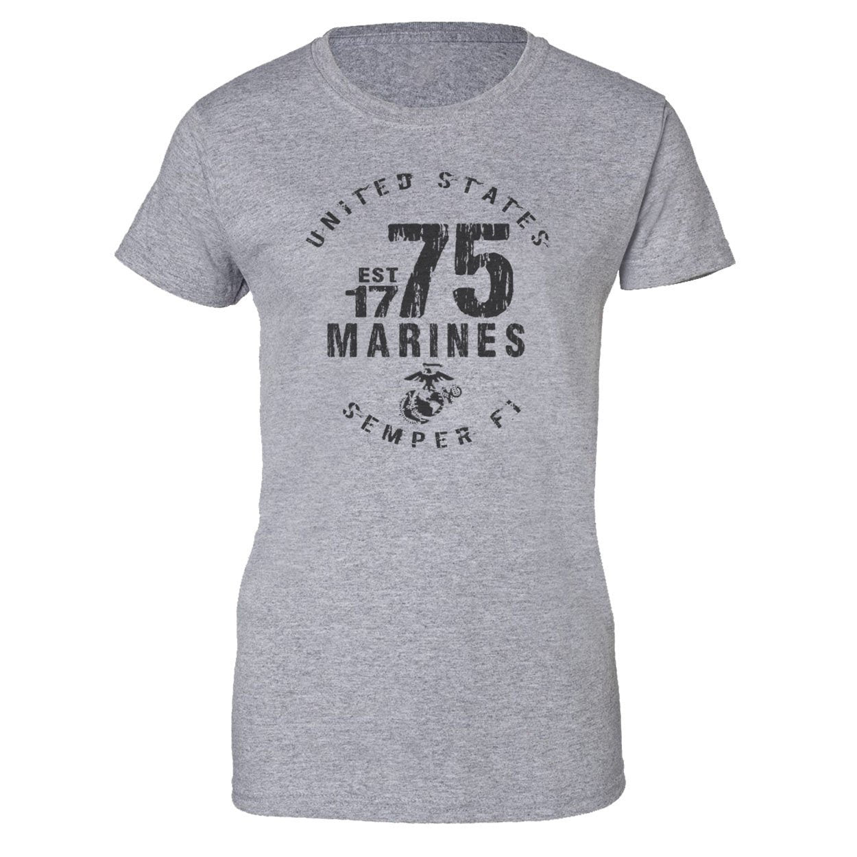 Marines Est. 75 Women's T-Shirt - Marine Corps Direct