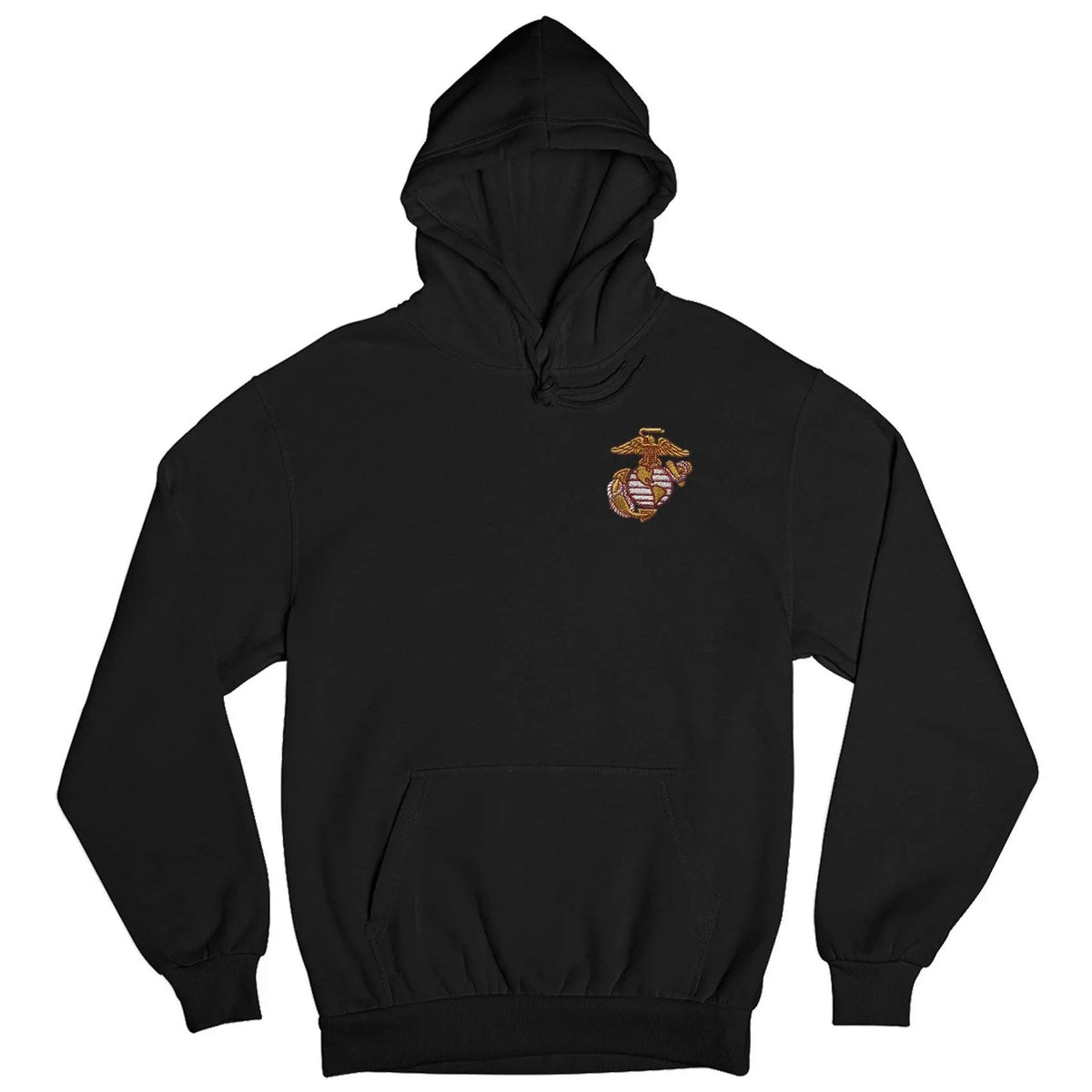 Scarlet & Gold EGA Embroidered Hoodie - Marine Corps Direct