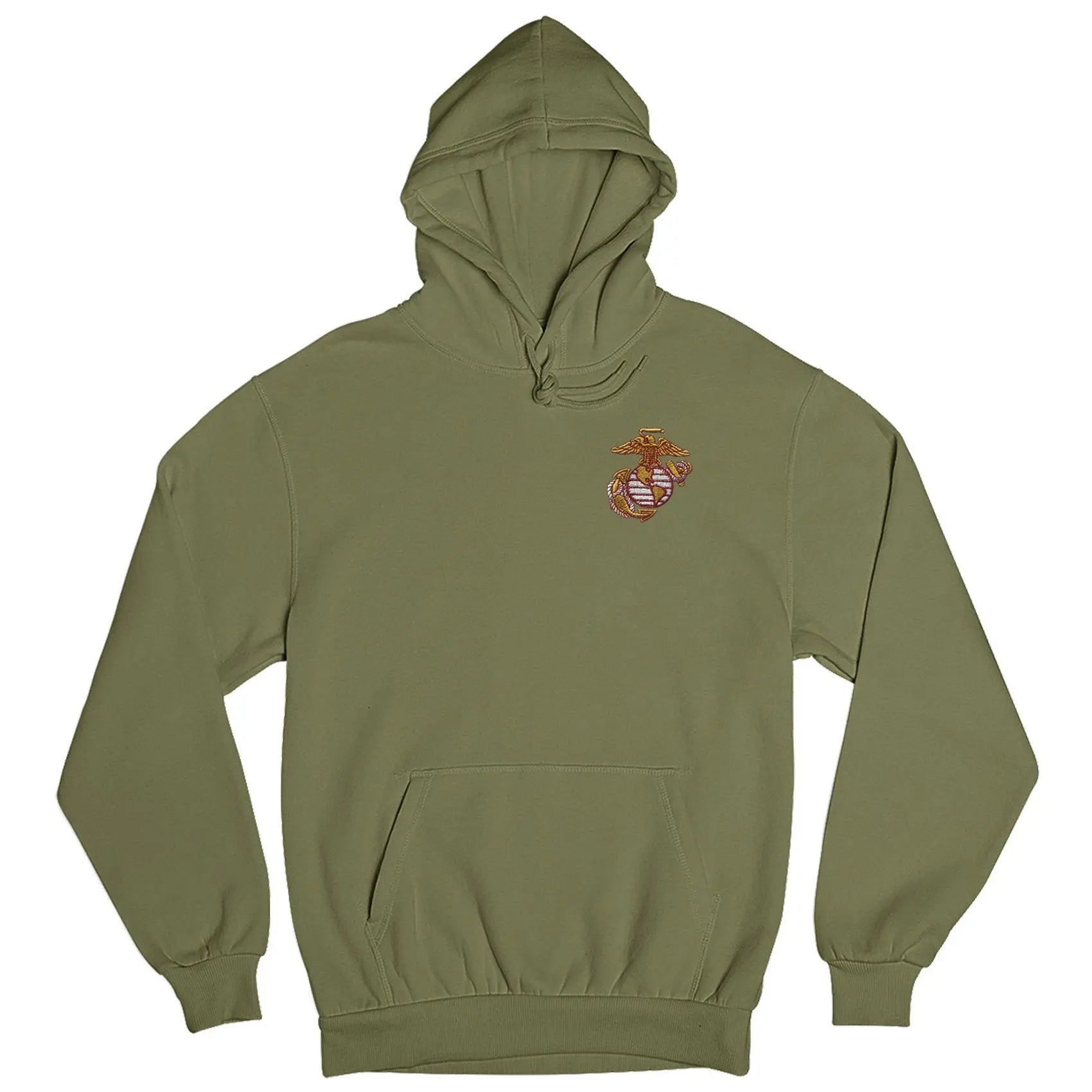 Scarlet & Gold EGA Embroidered Hoodie - Marine Corps Direct