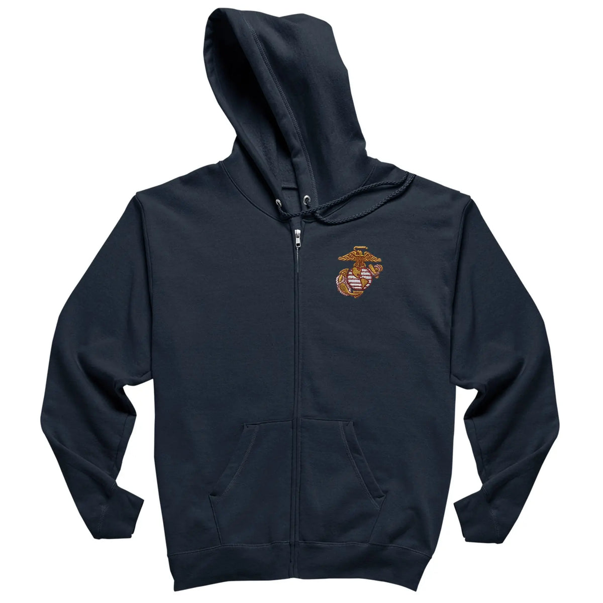 Scarlet Gold EGA Embroidered Full Zip Hoodie