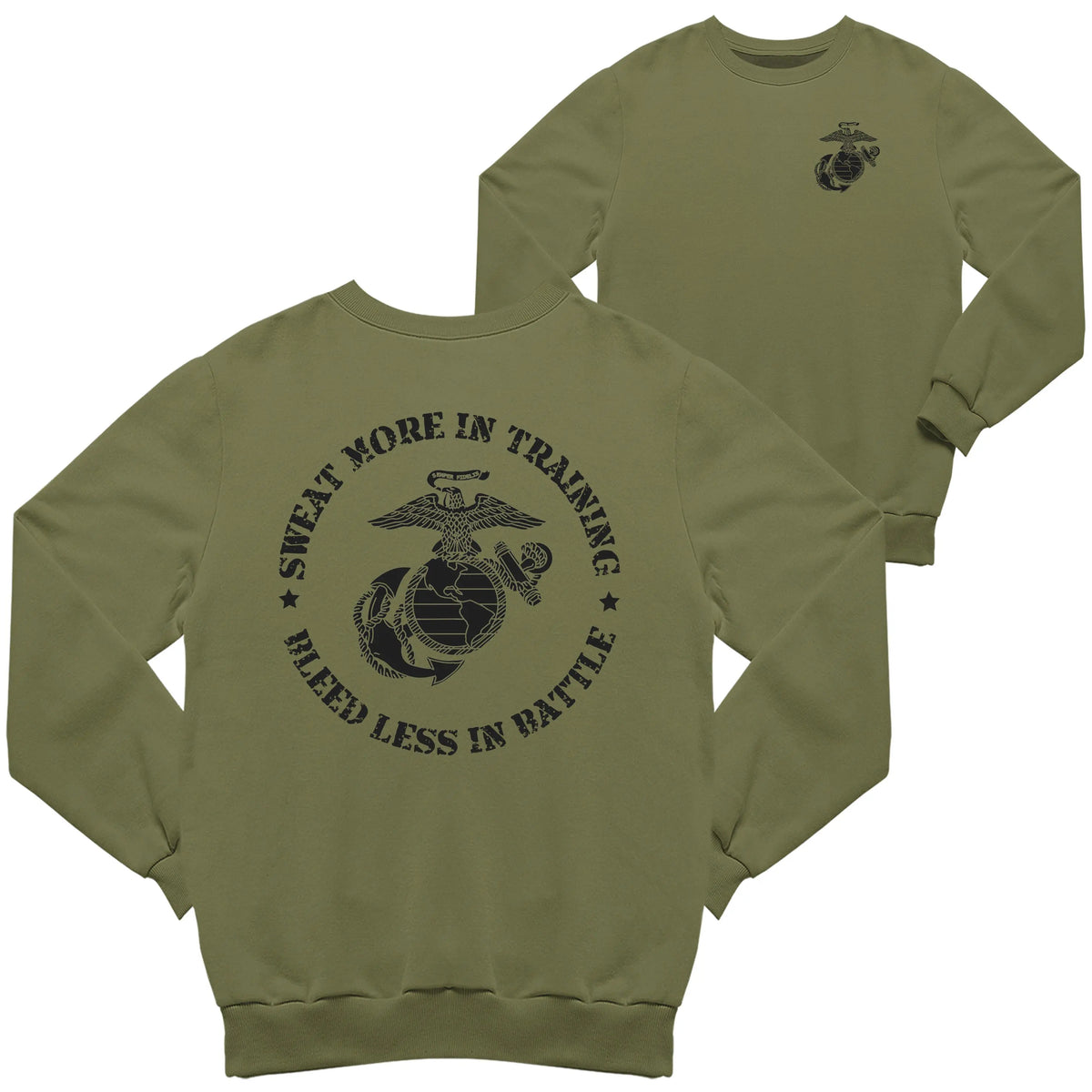 U.S. Marine Corps Sweat More 2-Sided Sweatshirt