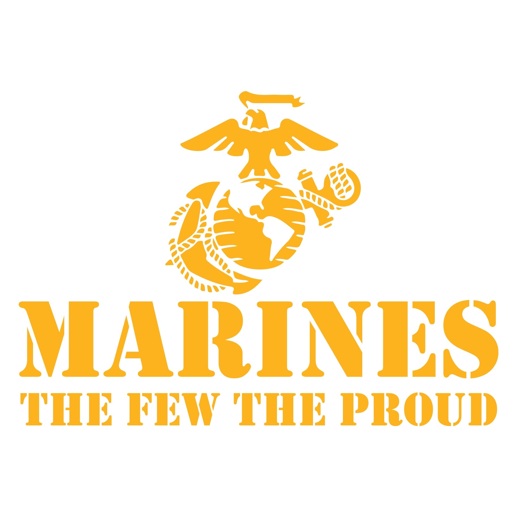 Closeout Marines The Few The Proud Red Tee