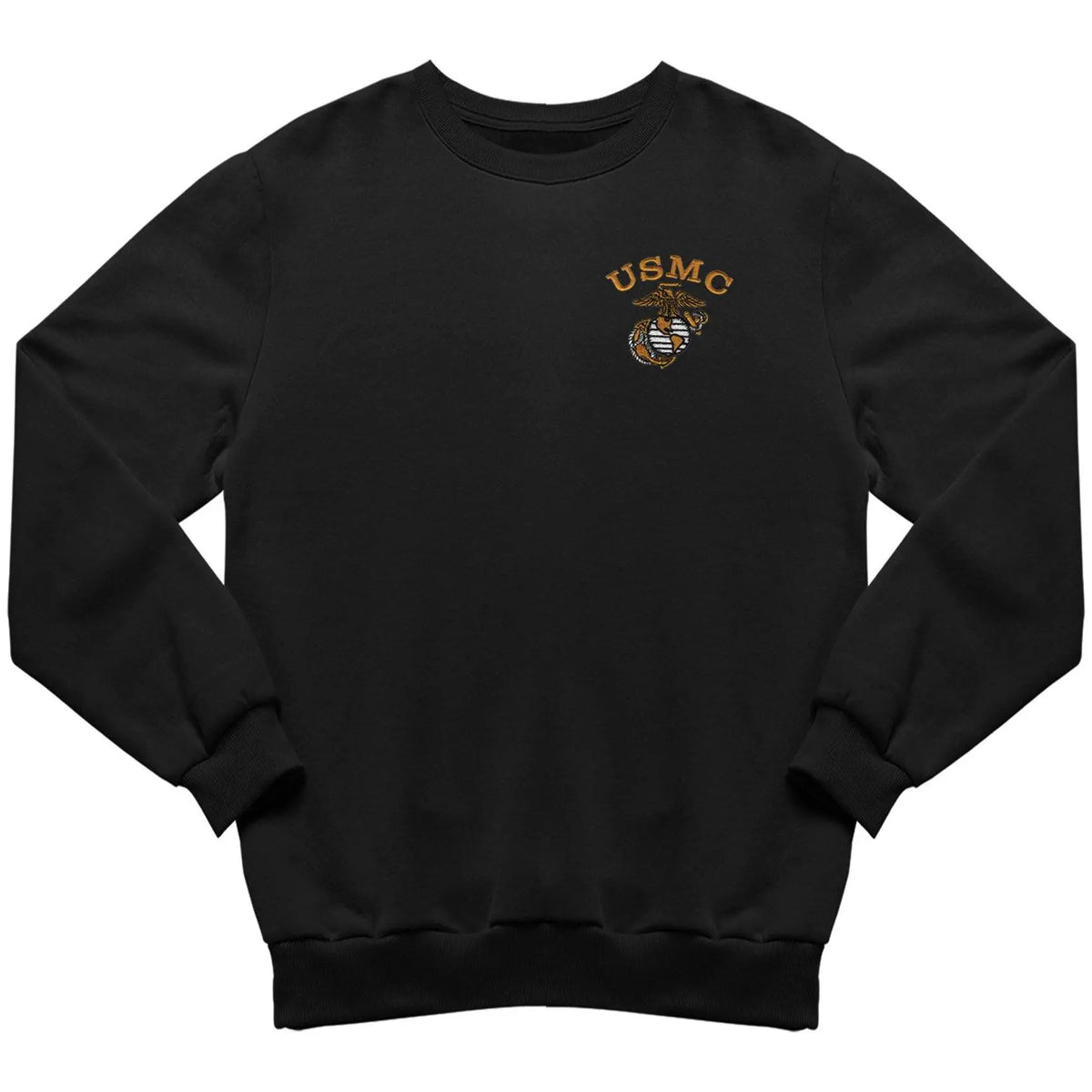 Usmc on sale embroidered sweatshirt