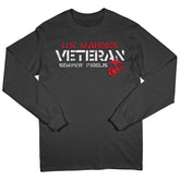 U.S. Marines Veteran Long Sleeve Tee