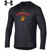 Under Armour Original Marines Dri-Fit Performance Long Sleeve Tee - Marine Corps Direct