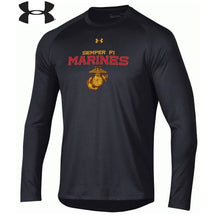 Under Armour Original Marines Dri-Fit Performance Long Sleeve Tee - Marine Corps Direct