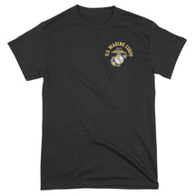 OVER STOCKED "CLOSEOUT" U.S. Marine Corps EGA Chest Seal Black T-Shirt - Marine Corps Direct