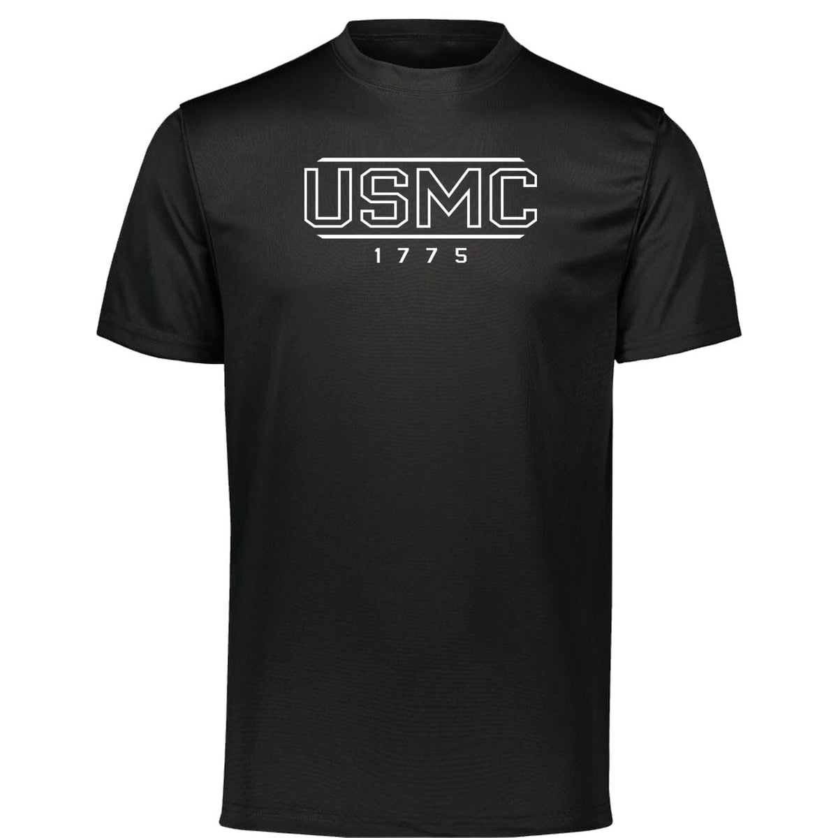 Closeout USMC 1775 Performance Black Tee