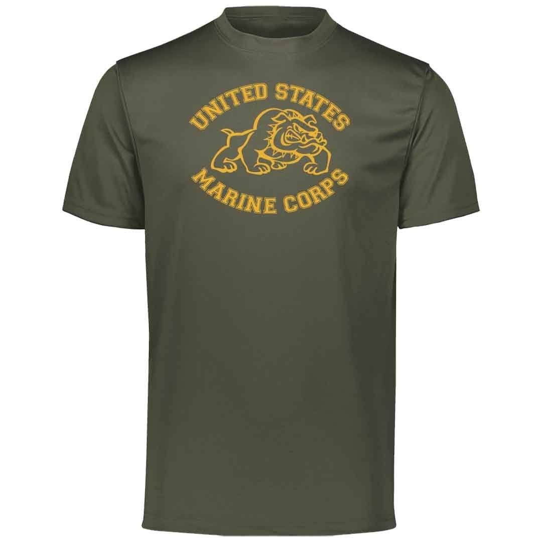Running Bulldog Performance T-Shirt - Marine Corps Direct