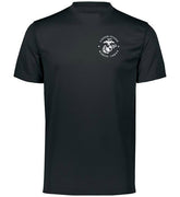 Closeout Full Circle USMC Chest Seal Performance Black Tee